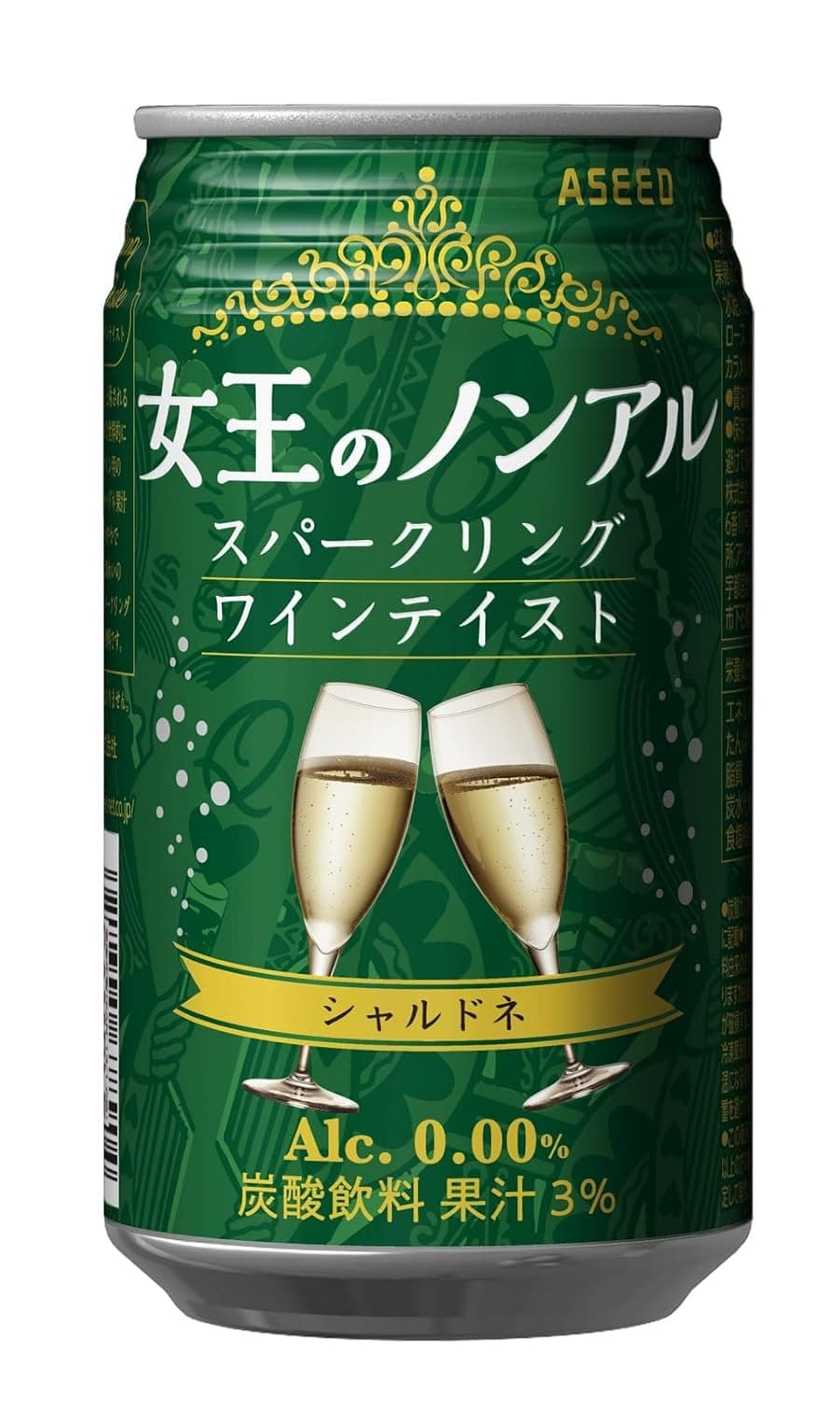 女王のノンアル スパークリングワインテイスト シャルドネ